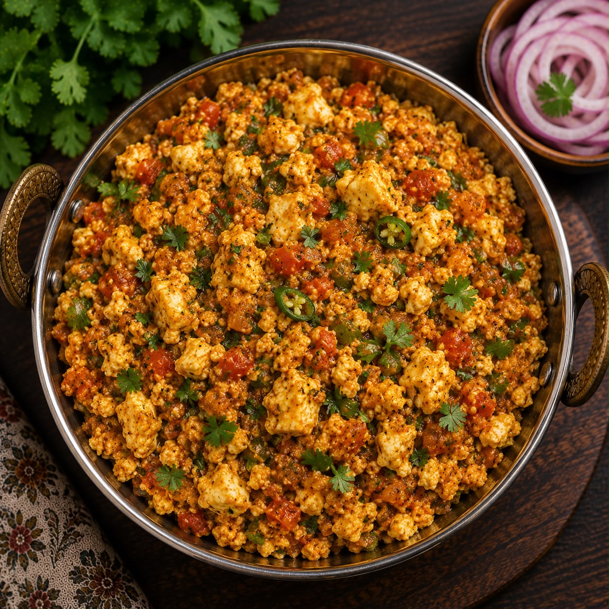 Paneer Bhruji